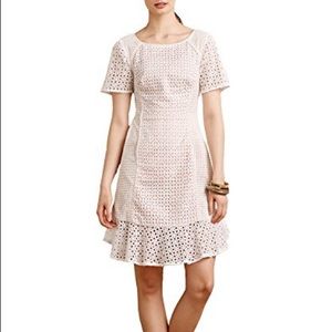 Anthropologie Georgia Eyelet Dress